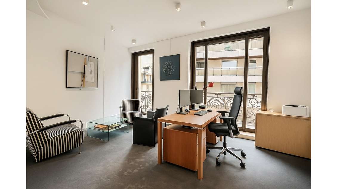 Location bureaux clés en main 94m² à Paris 16ème
