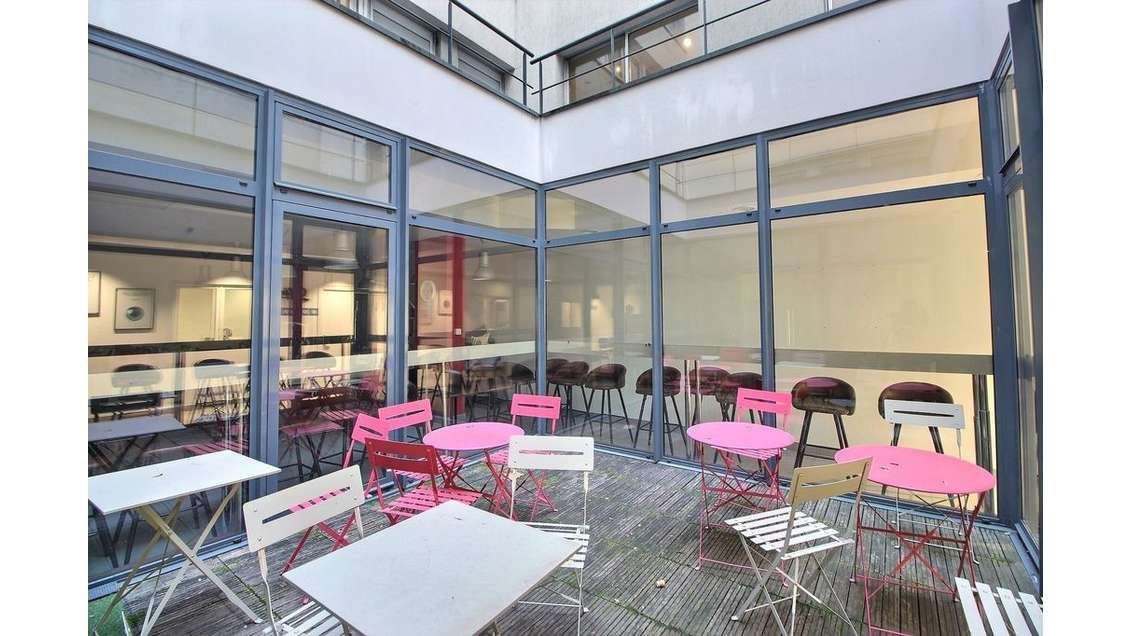 Location bureaux RDC ERP / PMR à Paris 19e