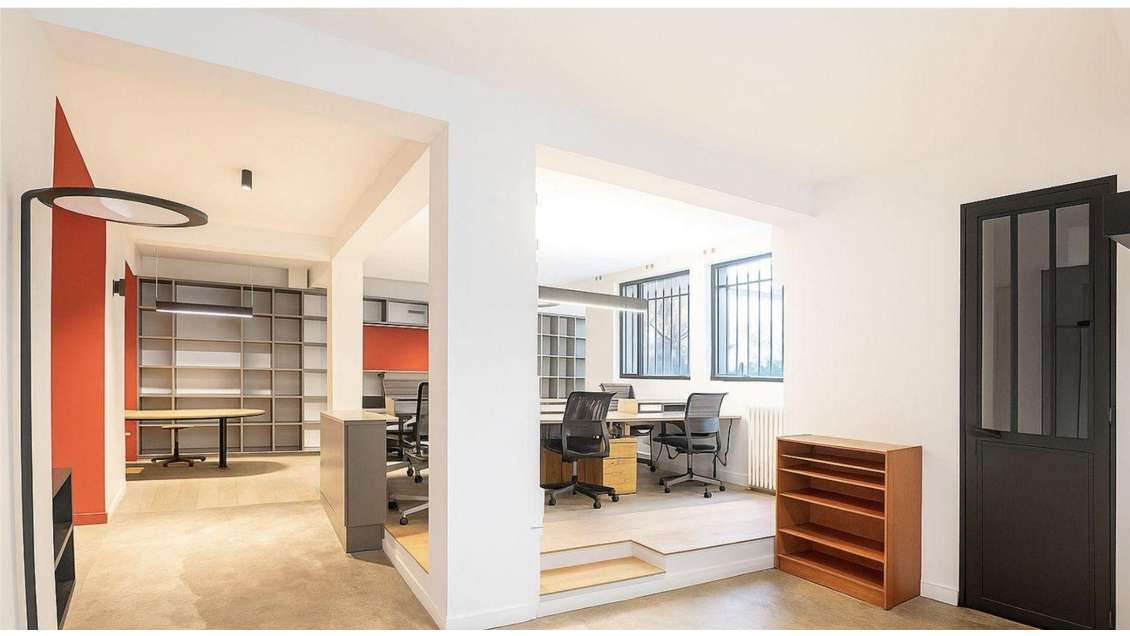 Location bureaux 117m² Paris 19e Canal de l'Ourcq