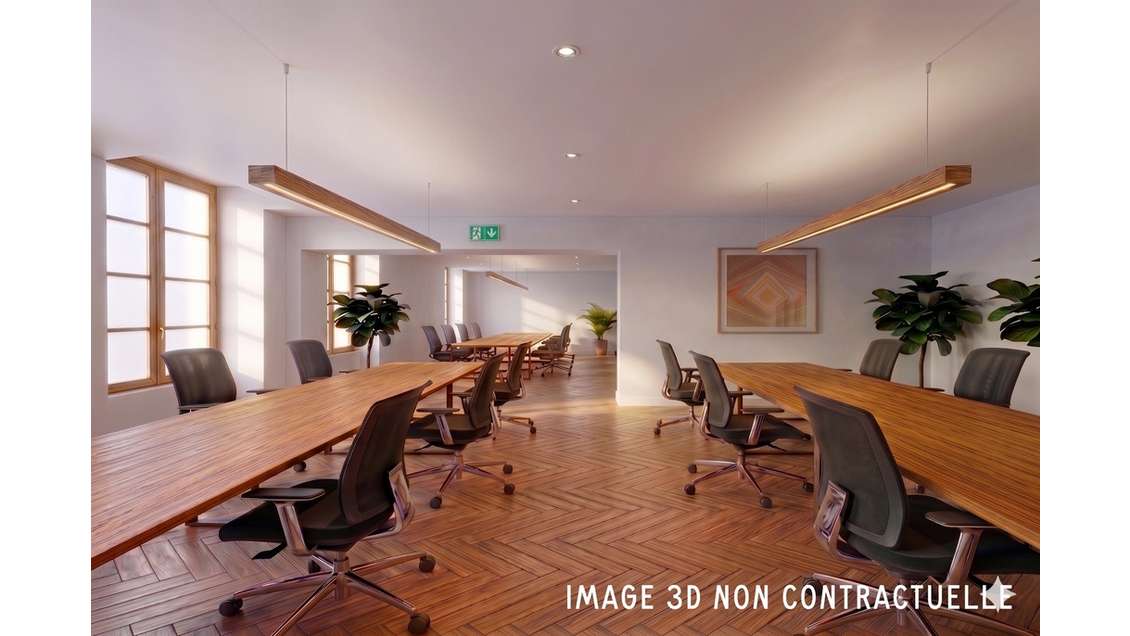 Loue bureaux coworking 275m² Paris 75002 Sentier