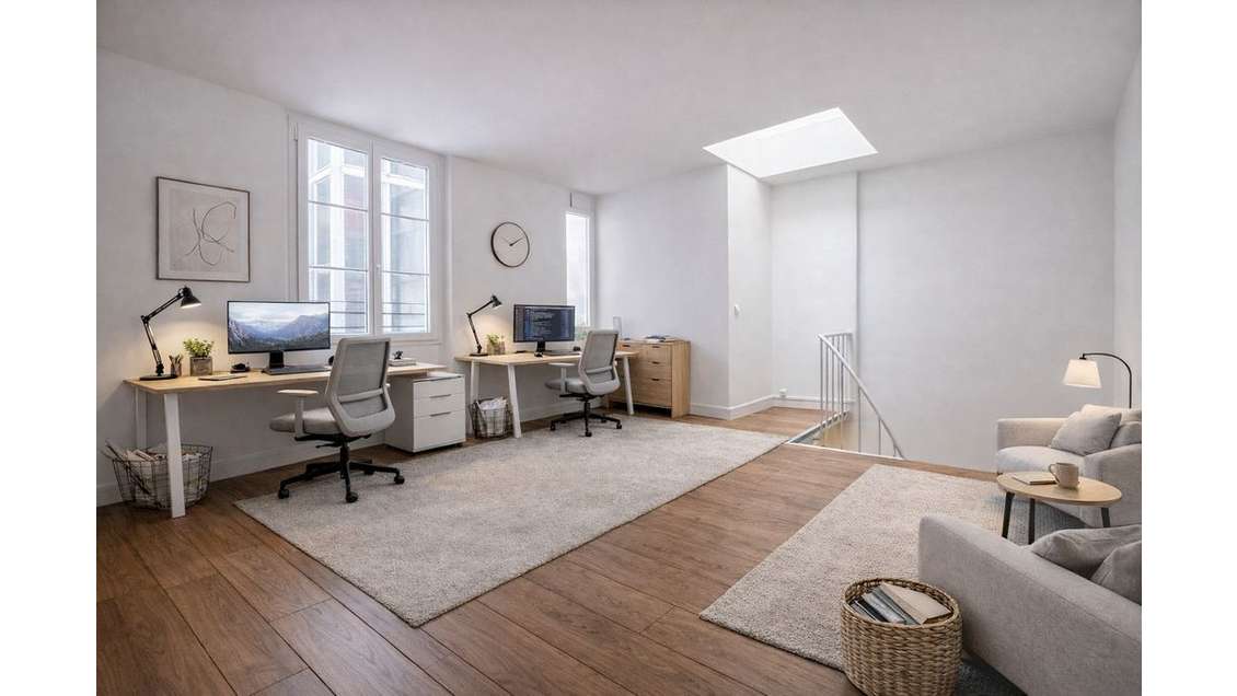 Location bureau rénové 28m² Paris 5ème Sorbonne