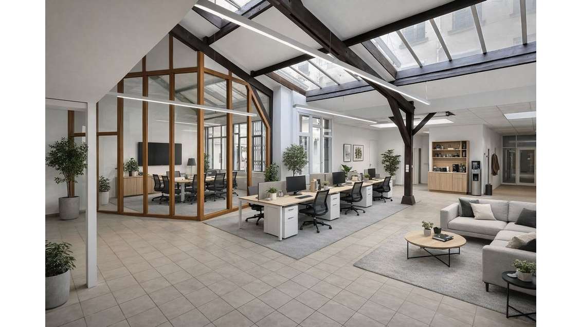 Location bureaux atypiques 330m² à Paris 75005