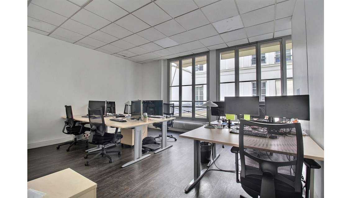 Location bureaux coworking 110m² Paris 9ème Opéra