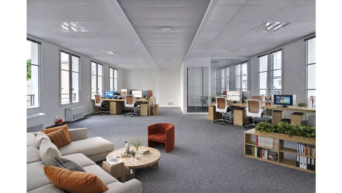 Location bureaux 403m² à Paris 75009 prox gare