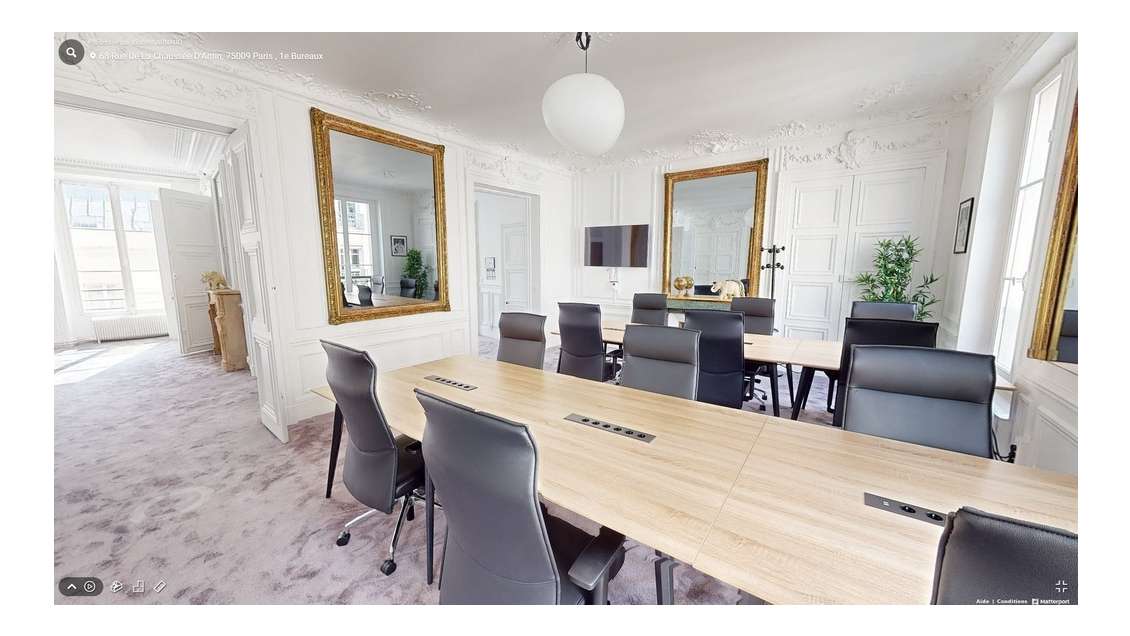 Location bureaux coworking de 220m² à Paris 75009