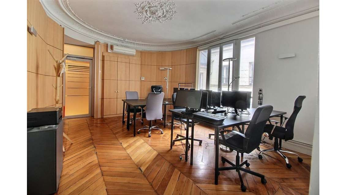 Location bureaux 82m² Paris 75009 Richelieu Drouot
