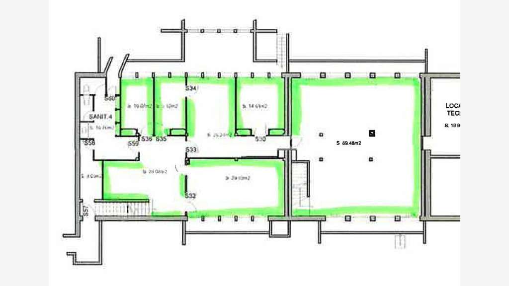 Bureaux 89m² et/ou 142m² à louer à Pau Université