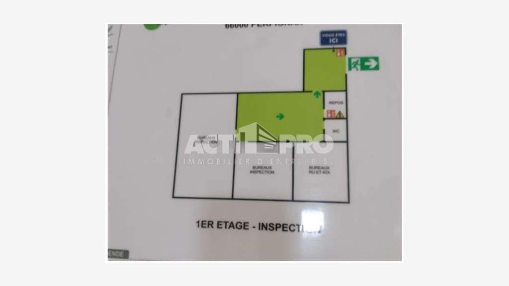 À louer bureaux 130m² secteur St-Charles Perpignan