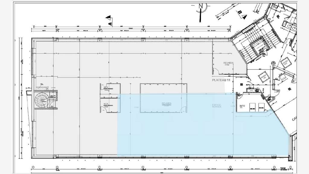 A louer bureaux 514m² zone tertiaire à Plérin