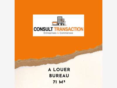A louer bureau neuf de 71m² à Pornic Ouest