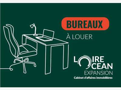 Bureaux neufs R+1 à louer Pornic Zone de l'Europe