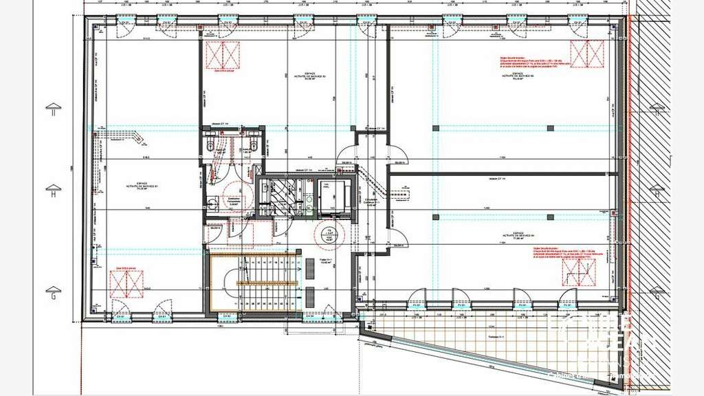 ETAGE PRIVATIF DANS IMMEUBLE NEUF