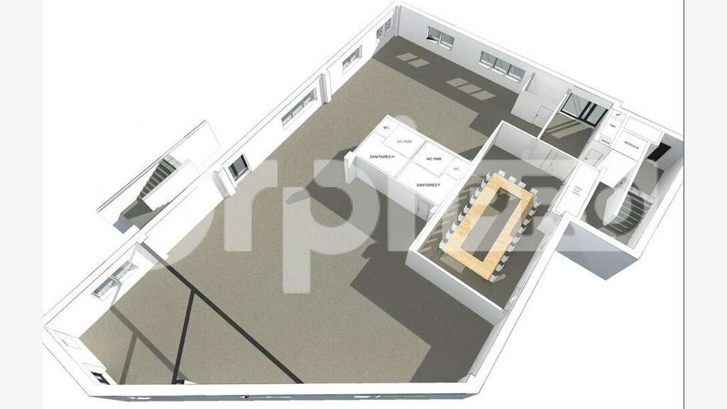 Bureaux neufs à louer 396m²  à Puilboreau