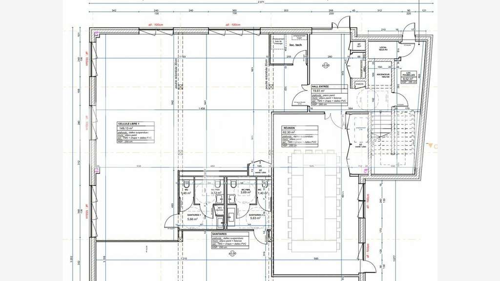 Bureaux 160m² à louer proche 4 voies à Puilboreau