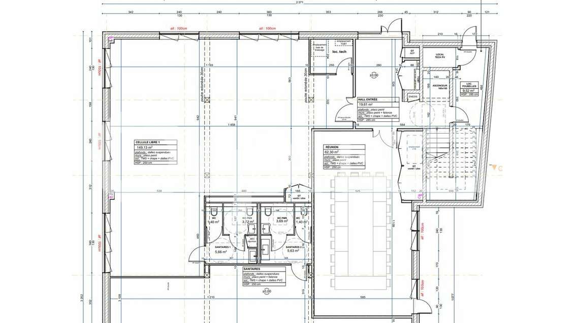 Bureaux 160m² à louer proche 4 voies à Puilboreau