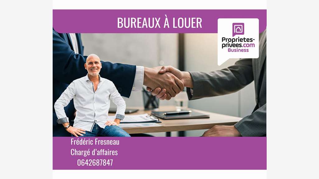 Location bureaux 180m² à Quiberon centre