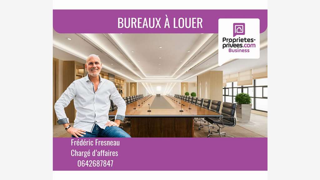 Location bureaux 180m² à Quiberon centre