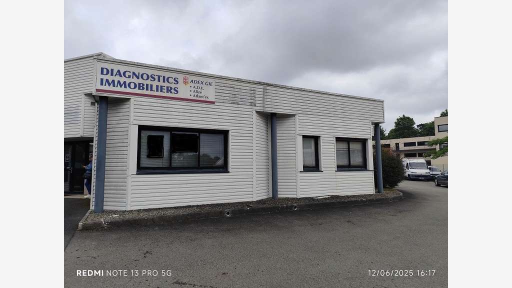 A louer bureau 145m² Quimper Zone de Creach Gwen