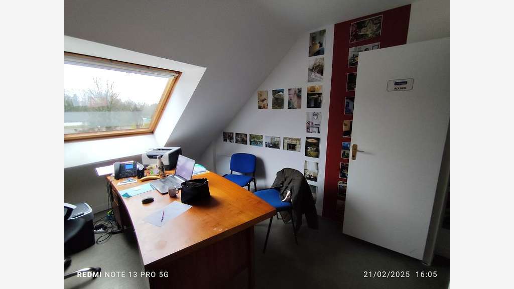 A louer bureau lumineux 60m² Quimper Creach Gwen