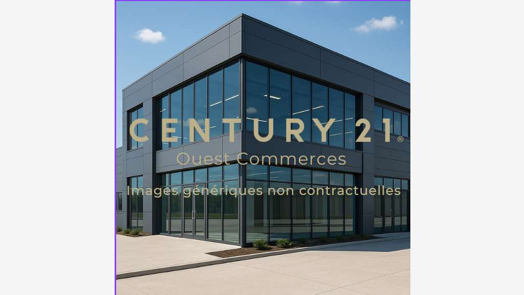 A louer bâtiment polyvalent 1200m² à Concarneau