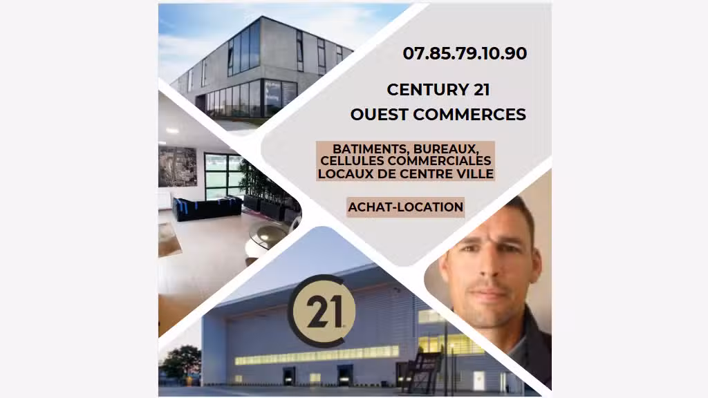 A louer bureau 942m² à Quimperlé