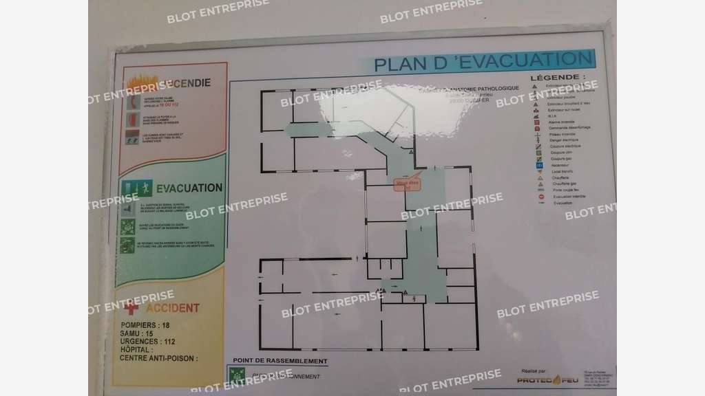 A louer bureaux 170m² ERP à Quimper Creac'h Gwen