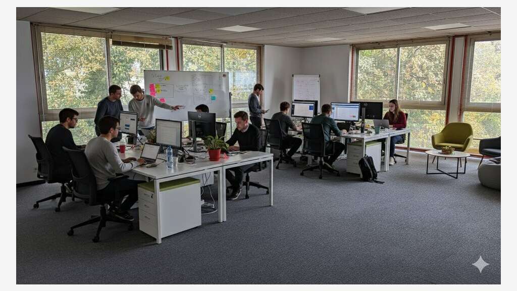 A louer plateau en parfait état 240m² à Quimper