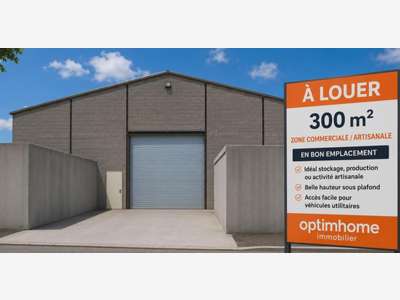 A louer bâtiment 300m² secteur Cap Nord à Redon