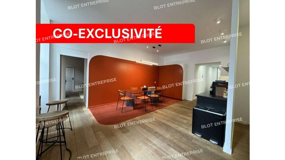 A louer locaux 200m² RDC en centre ville de Rennes