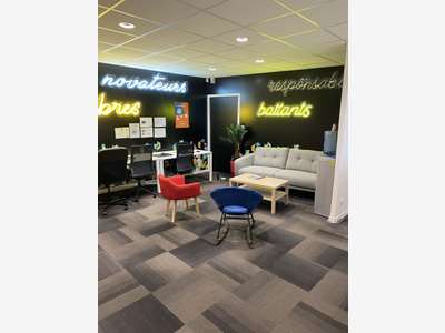 A louer bureaux 275m² immeuble Equinoxe à Rennes