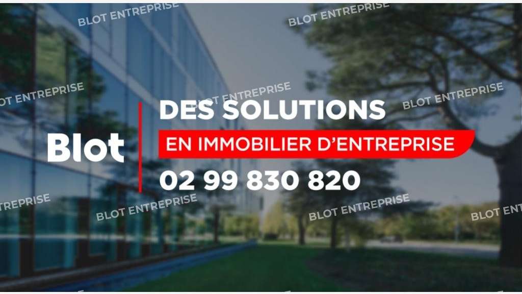 A louer bureaux 322m² à Rennes Parc Cap Nord