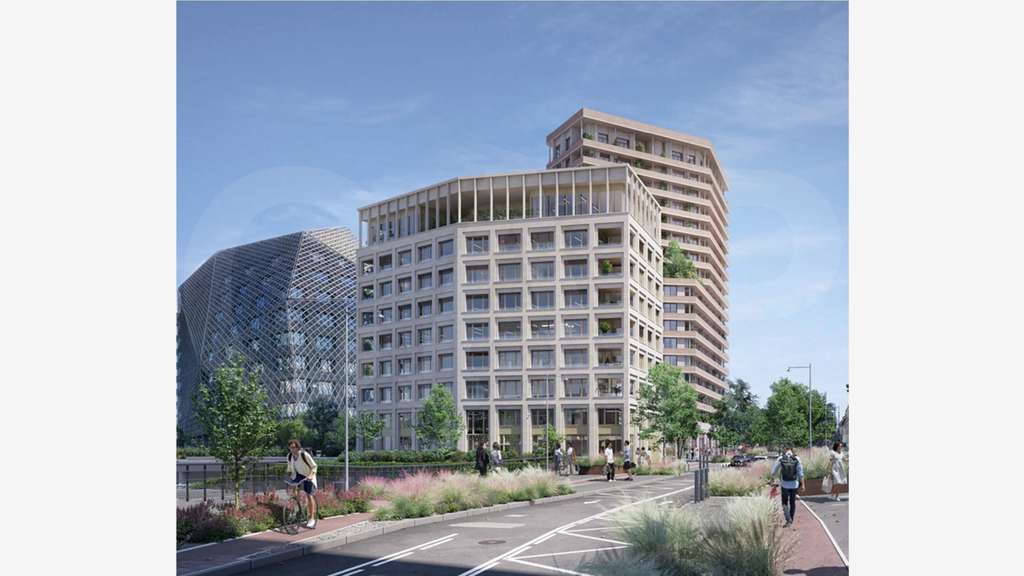 A louer bureaux 606m² à Rennes secteur Eurorennes