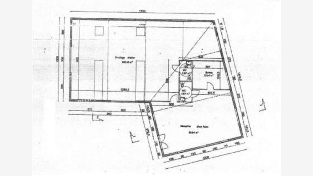 A louer bâtiment indépendant bureaux 240m² à Rezé