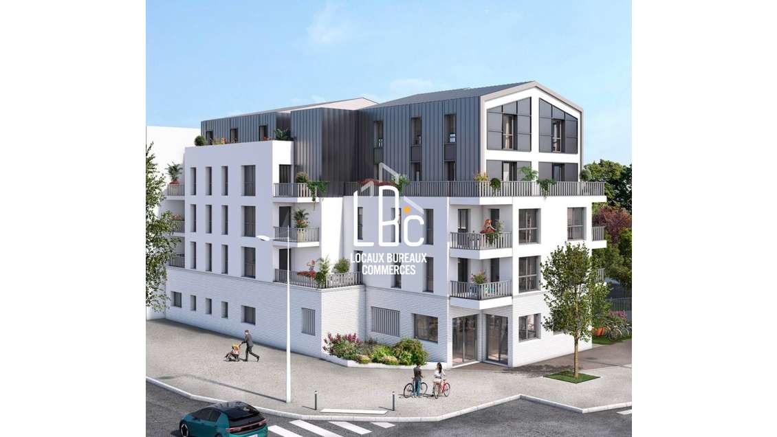 A louer bureaux neufs 48m² Rezé Rd-Pt de la Carre