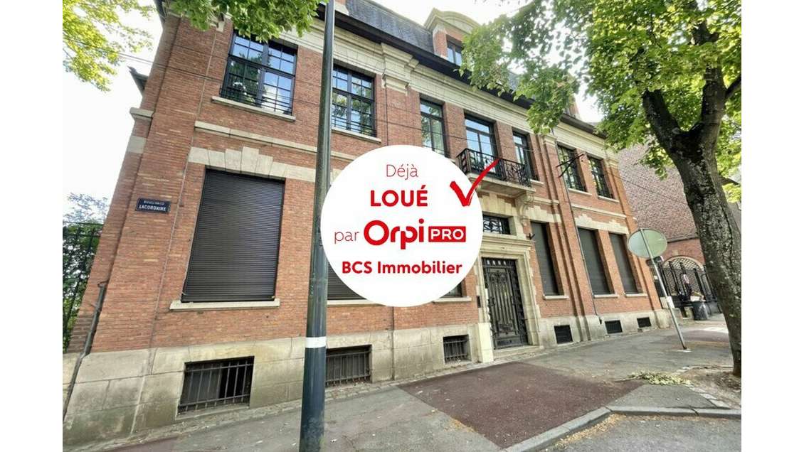 A louer bureau de caractère 648m² Roubaix (59100)