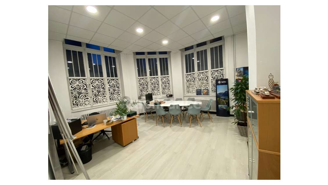 Bureaux 114m² à louer à Roubaix quartier Gare