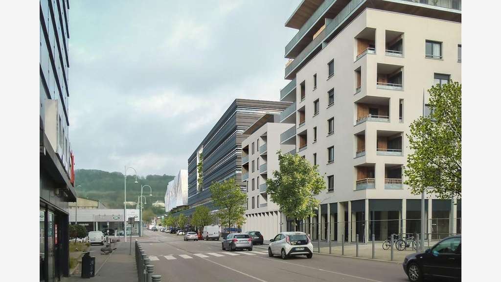 A louer bureaux 120m² à Rouen Luciline