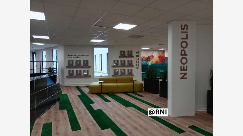 À louer bureaux dans la pépinière Néopolis à Rouen