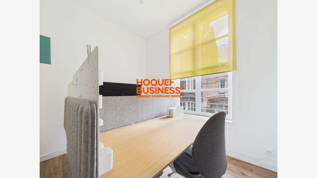 A louer bureaux meublés 75m² à Rouen centre ville