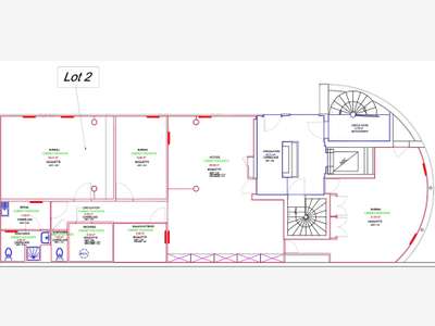 A louer bureaux 152m² centre-ville de Saint-Brieuc