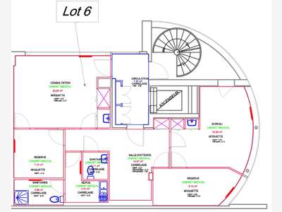 A louer bureaux 80m² R+1 à Saint-Brieuc