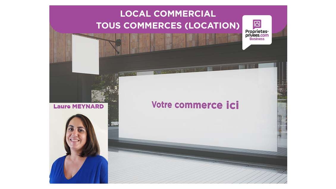 Location local commercial 212m² à Saint Brieuc