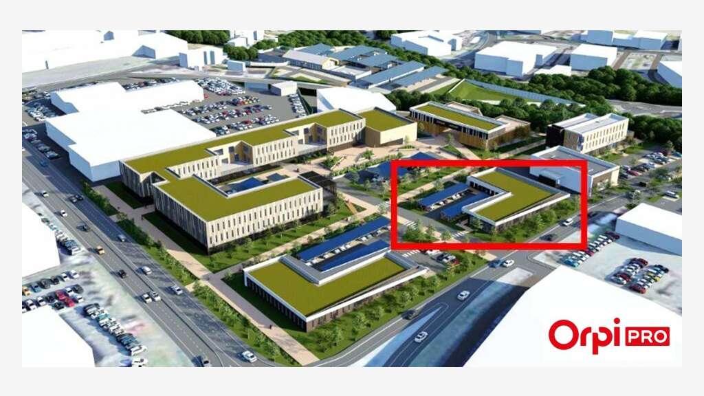 Bureaux 275m² à louer empl premium à Saint-Brieuc