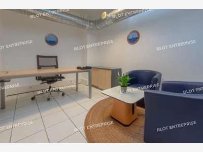 A louer bureau privatif équipé 11m² Saint Brieuc
