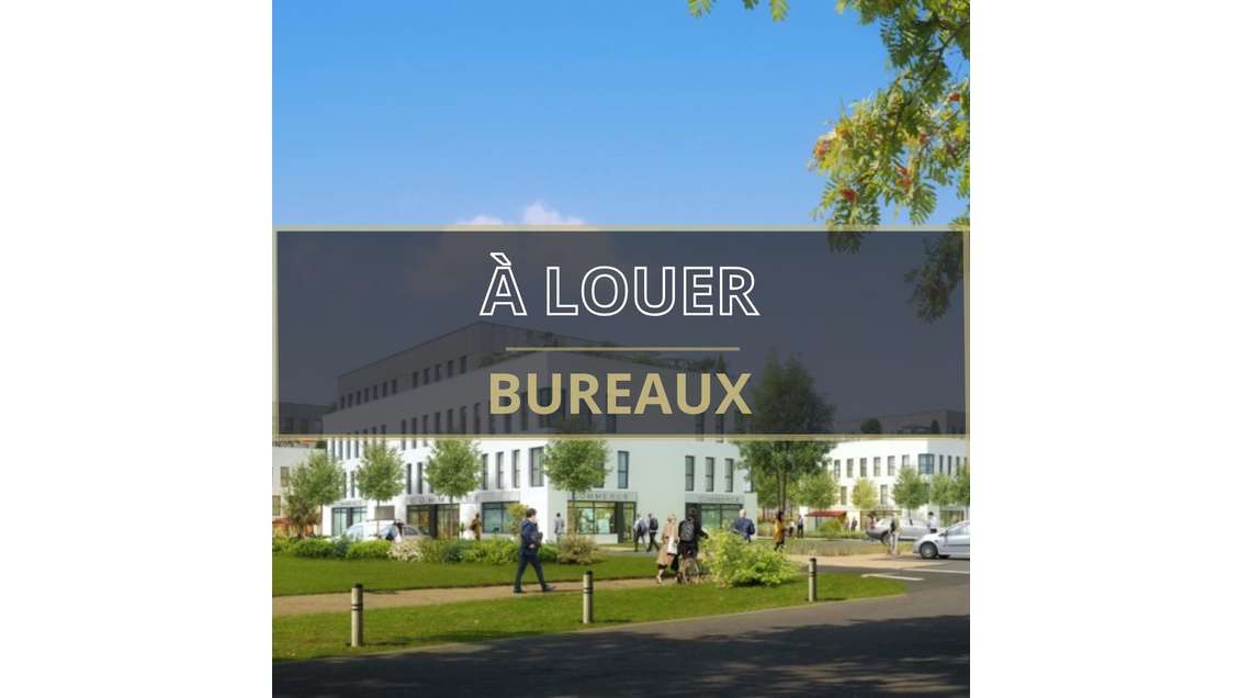 A louer parc tertiaire de 104m² au Nord de Caen