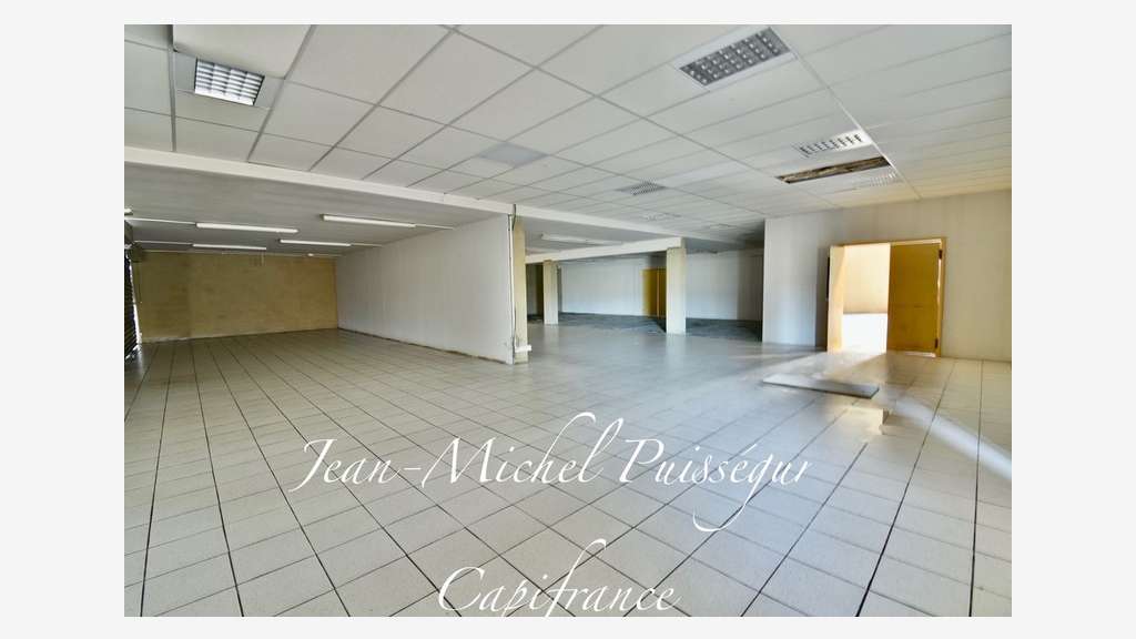 A louer local et bureaux 750m² sur St Gaudens