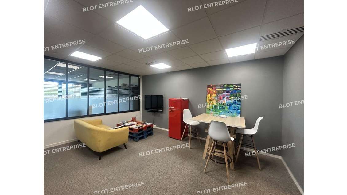 A louer bureaux 140m² à St-Herblain Parc Moulinets