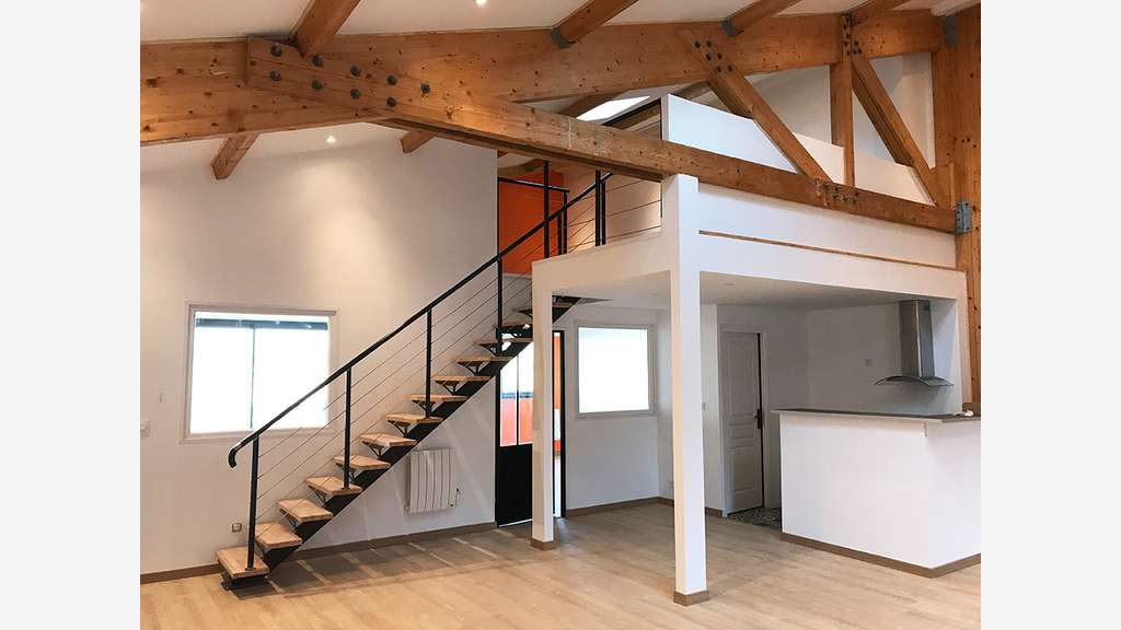 Location loft-bureau en duplex à Saint Herblain