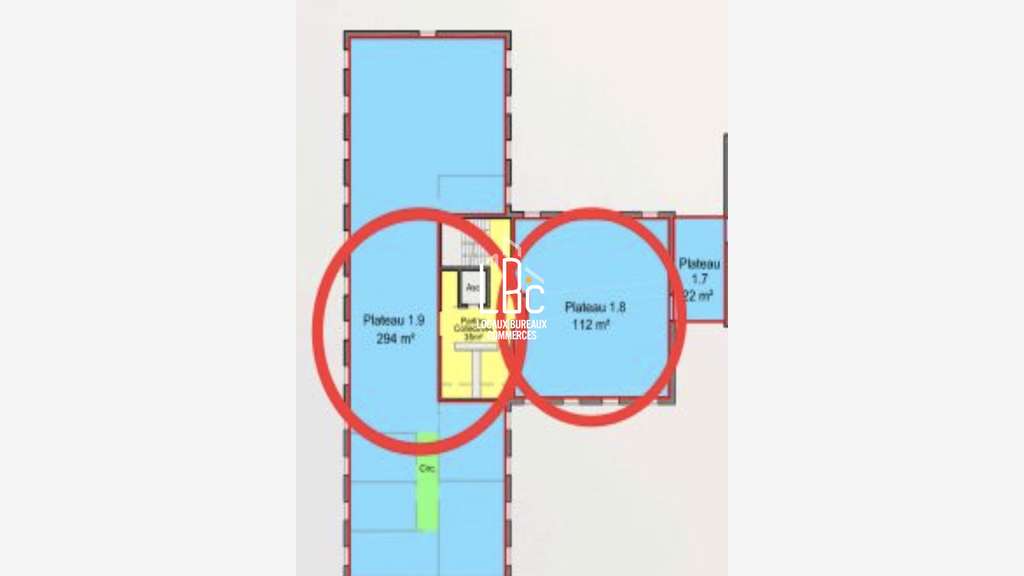 A louer bureaux 428m² Saint Herblain prox Atlantis