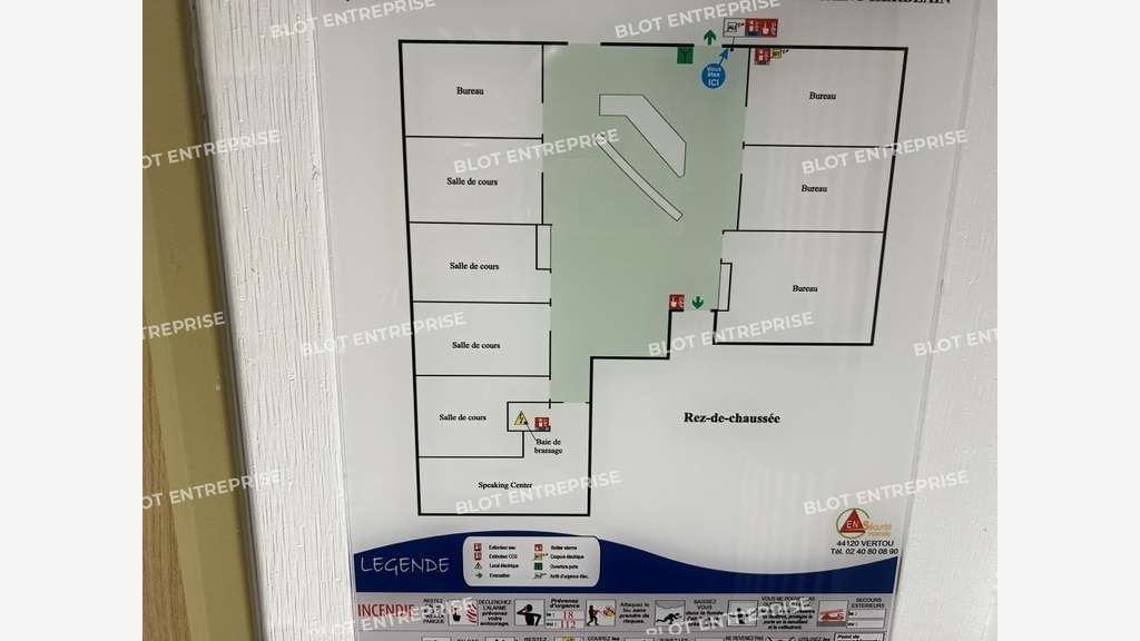 A louer bureaux 479m² Saint Herblain Zénith